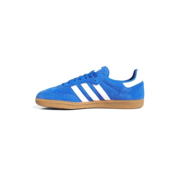 Adidas Men\'s Blue Bird White Gold Metallic Originals Samba ADV Shoes Size 4.5 main image 11
